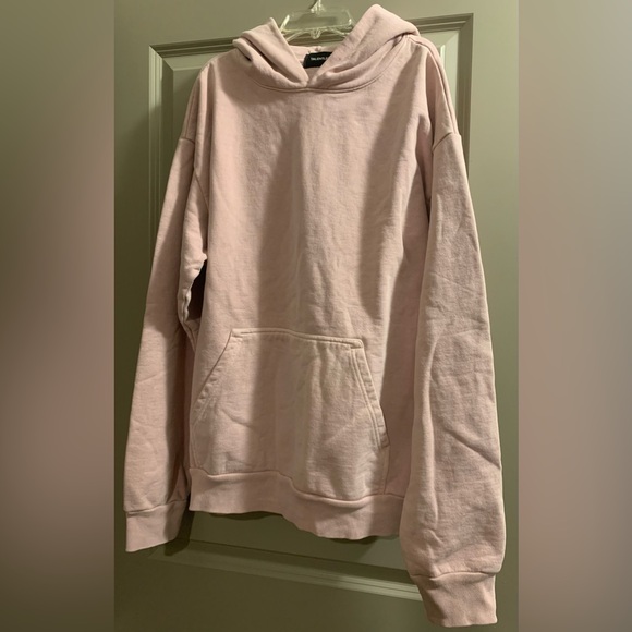 Talentless Heavyweight Pullover Hoodie Dusty Rose/Pink Size Large 100% Cotton - Picture 3 of 6
